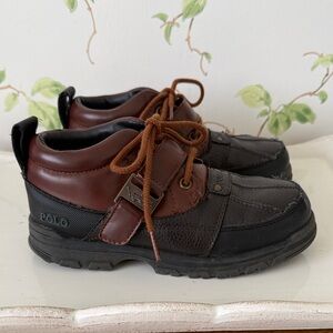 Polo by Ralph Lauren Hardy Duck Brown and Black Boots - Size 2